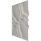 Ekena Millwork 19 5/8in. W x 19 5/8in. H Rogue EnduraWall Decorative 3D Wall Panel Covers 2.67 Sq. Ft. WP20X20RGGBW - alternate 2
